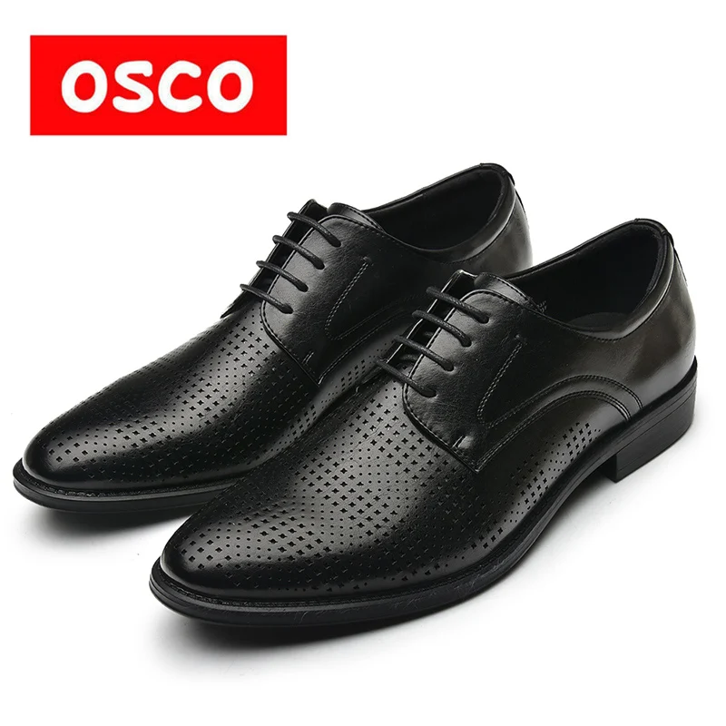 Osco Formal Oxfords Lace Up Office Business Dress Dress Business Uomo Shoes Summer Punch Breatha 81daa1 Osco Formal Oxfords Lace Up Office Business Dress Dress Business Uomo Shoes Summer Punch Breatha 81daa1