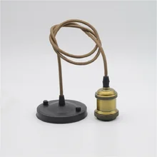 E27 Алюминий тела патрон для 110 V 220 V led/Лампа накаливания(Эдисона) Винтаж Ретро Настенный декор подвесной светильник для дома/для окружающей среды