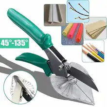 doersupp 45 degree 90 degree 135 degree edge card edge angle scissors/multifunction angle scissors/wire slot cutter Scissors