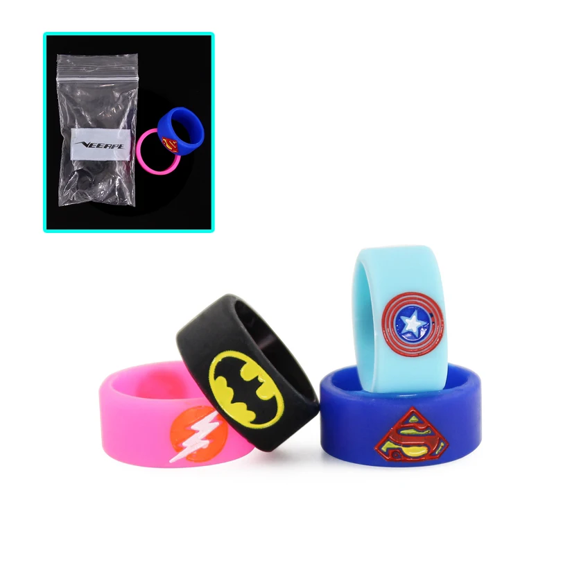 

10pcs New Electronic Cigarette Vape Band for E Cig Mechanical Mod RDA RBA Vaporizer Silicone Ring Rubber Band Vapor Band