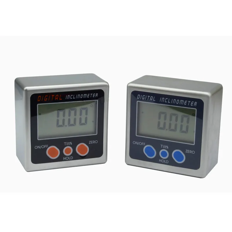 

Digital Inclinometer Electronic Protractor 0-360 Aluminum Alloy Bevel Box Angle ruler Gauge Meter Magnets Level Measuring tool