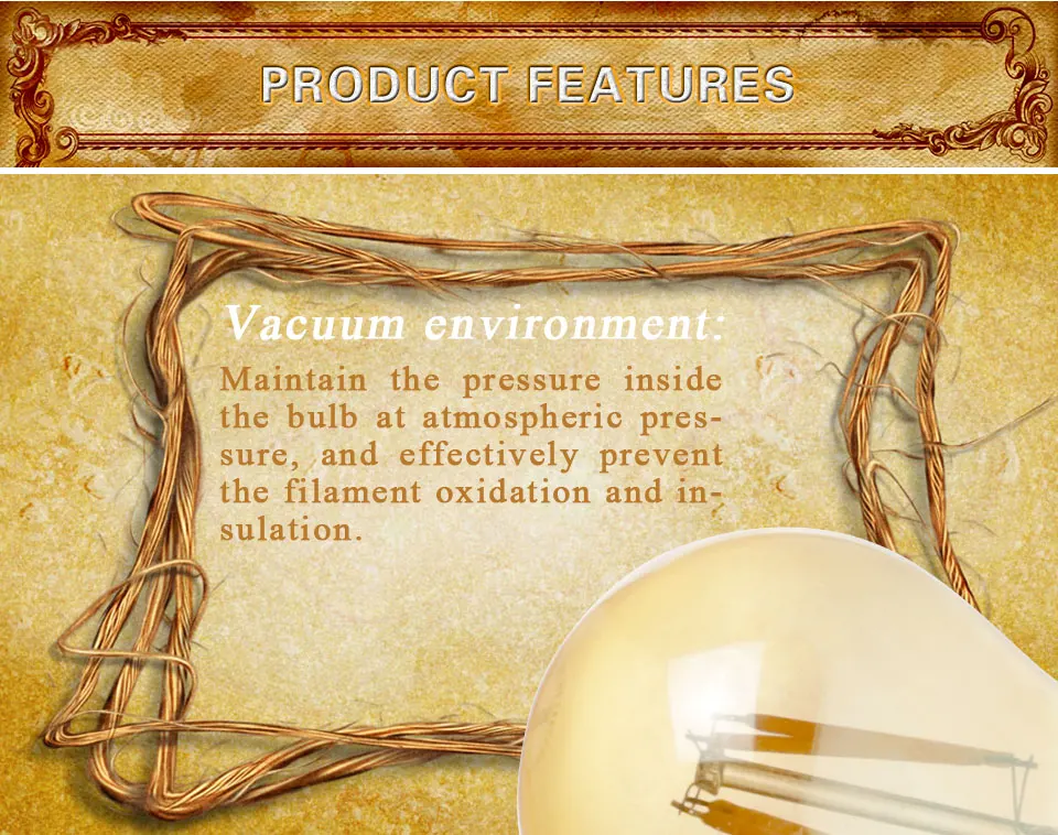 E27 Ampoule LED Filament Bulb (2)