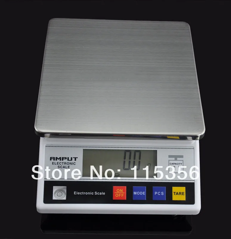EMS Бесплатная доставка APTP457A точные цифровые кухонные весы 10 кг x 0 1 г счетные
