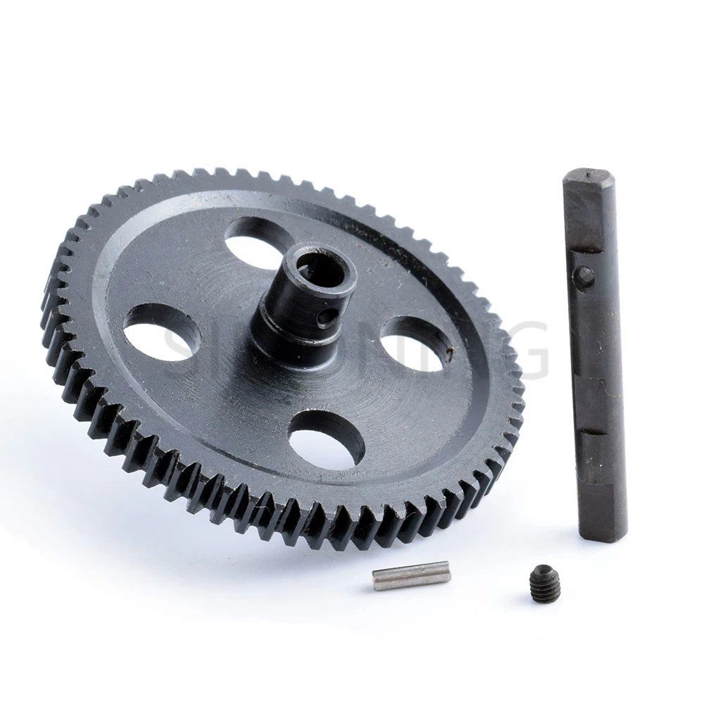Metal Spur Differential Main Gear 62T For WLtoys 12428 12423 1/12 RC Car Crawler Short Course Truck Upgrade Parts
