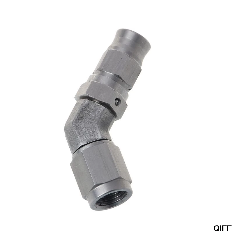 

AN -3 AN3 JIC 45 Degree Stainless Steel PTFE Custom Brake Hose Fitting May06