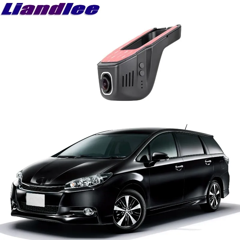 Видеорегистратор Liandlee для Toyota Wish AE10 AE20 2003 ~ 2017 Автомобильный регистратор с Wi Fi