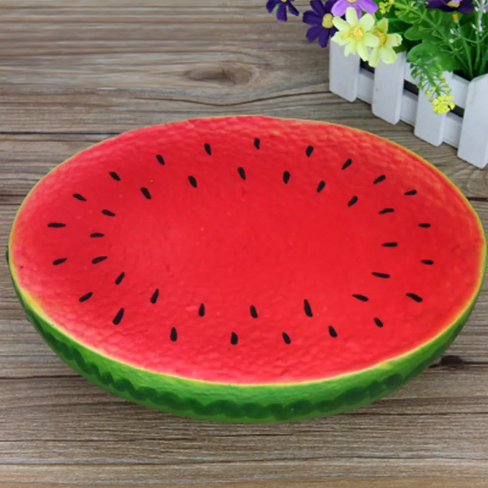 5 pcs Artificial Small Watermelon Slices Simulate Fruit Model Table Decor Props 
