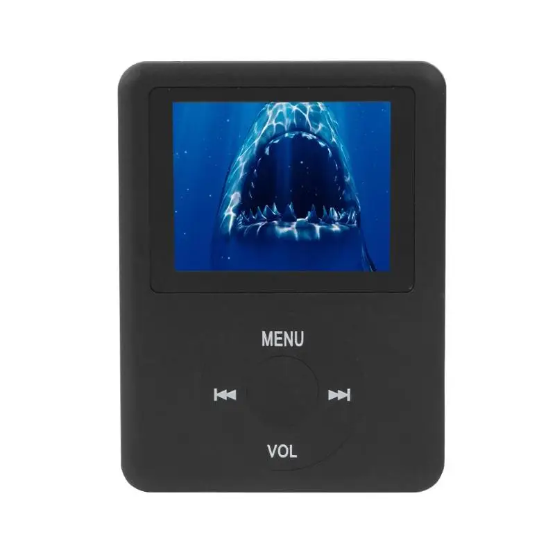4-го поколения MP3 MP4 без потерь Звук Музыкальный плеер TXT электронная книга fm-рекордер аудио Walkman Tf слот для карт максимальная поддержка 32g памяти - Цвет: Black a