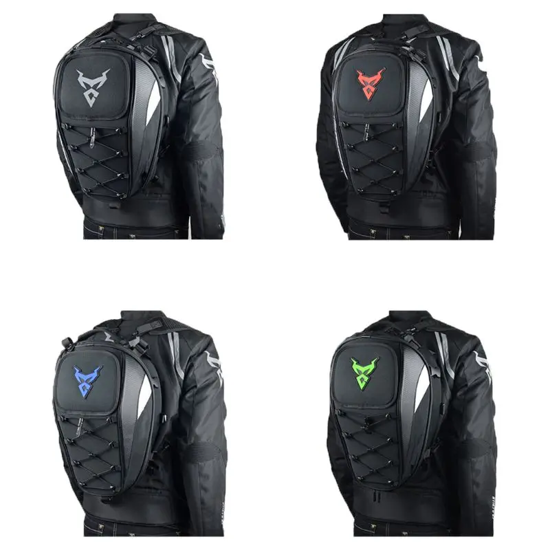 

Waterproof Motorcycle Tail Bag Multi-functional Durable Rear Motorcycle Seat Bag High Capacity Rider Backpack