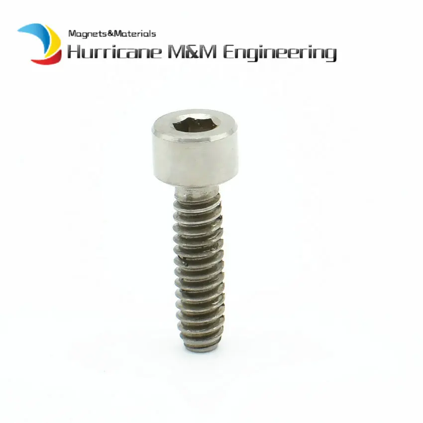 

24/50 pcs 6#-32x1/2 US Units Imperial Units Titanium Bolt Ti Bolts Steel Color Grade 5 Column Head Titanium Screw Ti Fastener
