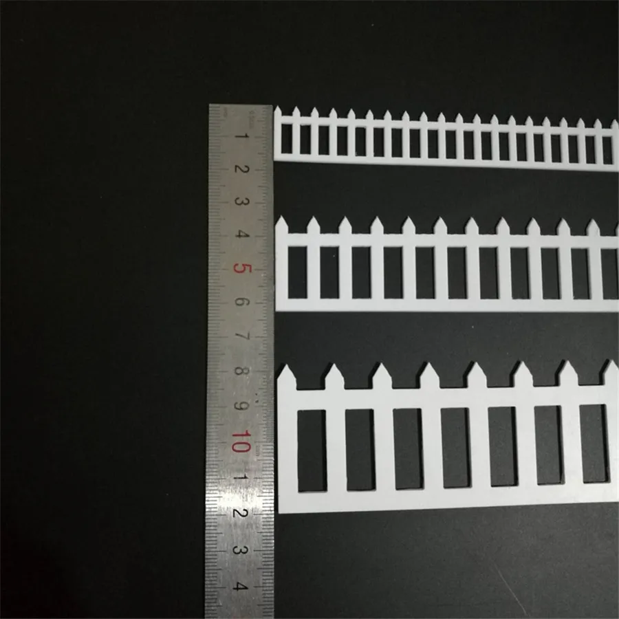 architecture abs model building fence03