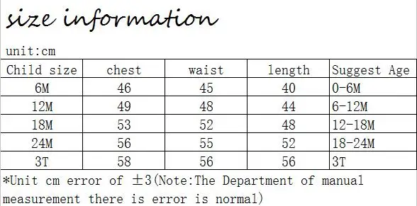 child size chart