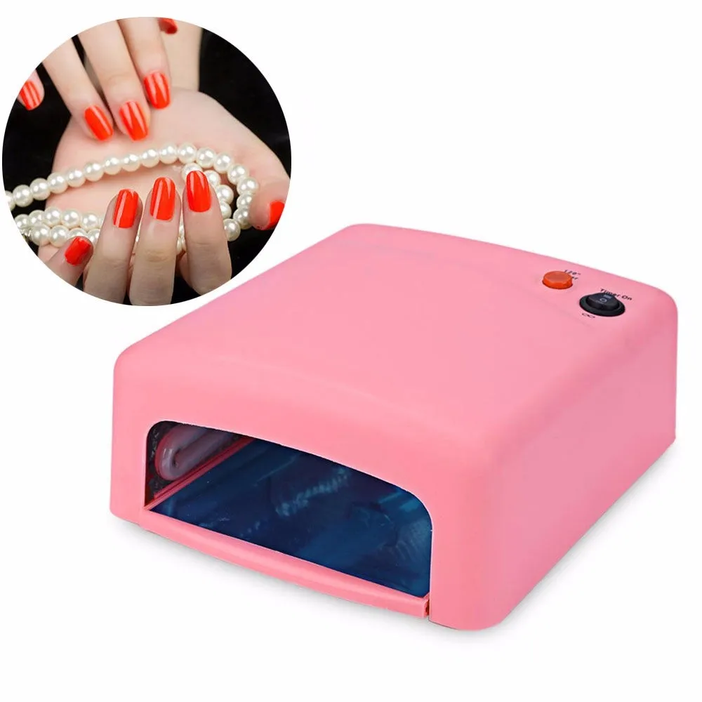 New 120s timing 220V 36W UV Lamp Nail Polish Dryer LED Light Drying