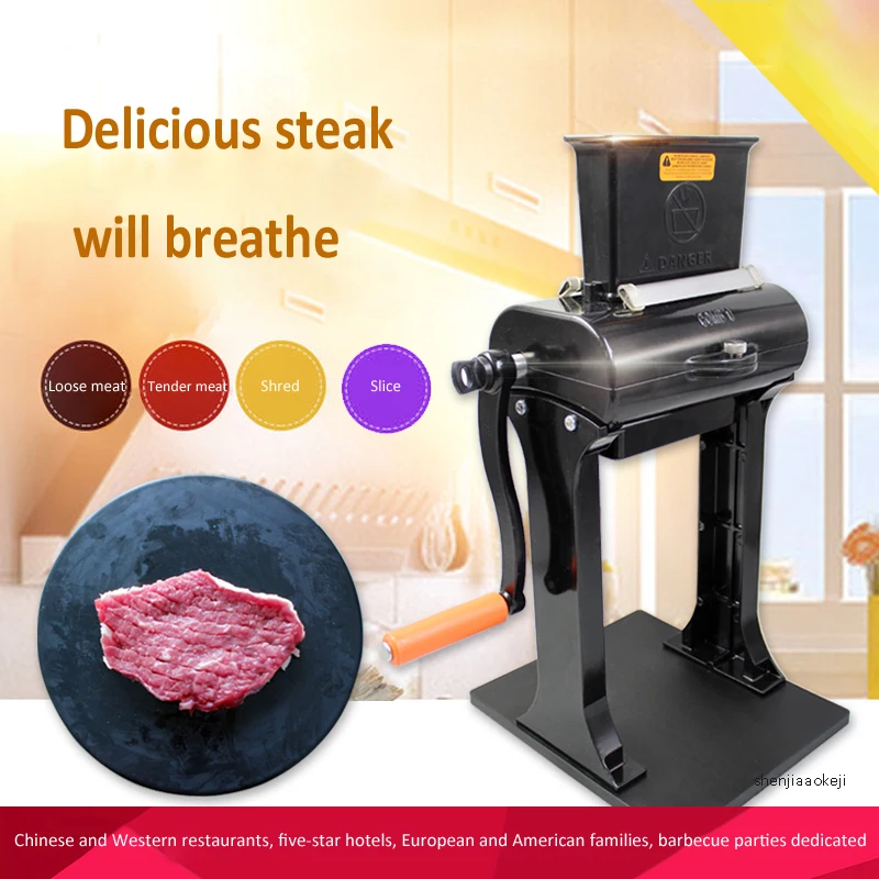 

Meat Tenderizer Manual Tender Meat Machine Kitchen Cooking Tools loose meat tenderizer machine steak hammer food processor