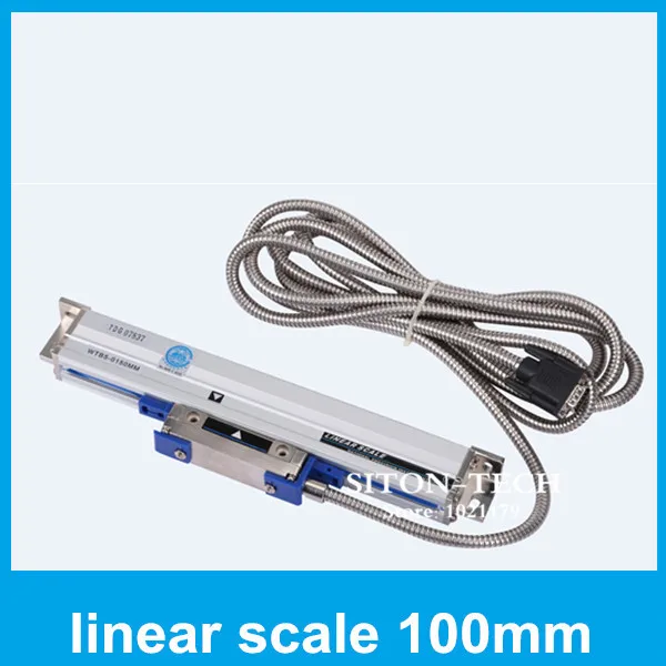 High precision position encoder Rational WTB5 5um 100mm linear encoder scale use on CNC lathe