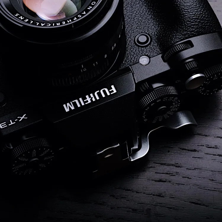 Черный держатель для большого пальца горячий башмак Крышка для Fujifilm XT3 FUJI X-T3