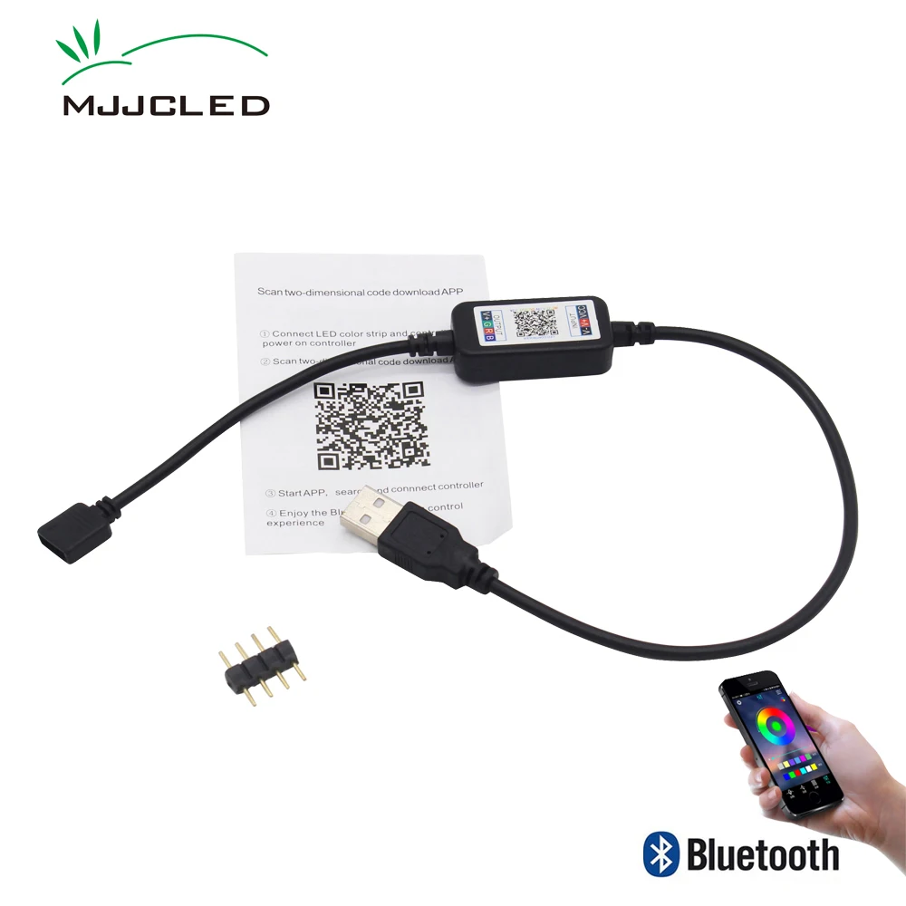 Мини пульт управления светодиодными лентами RGB USB 5 В IOS Android|Контролеры RGB| |
