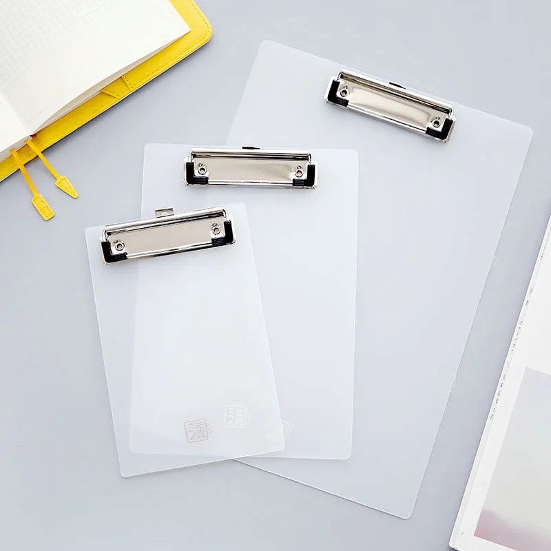 A5/A6 size file Folder board hard board white pink blue backing board