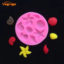 VOGVIGO Морская звезда Seawold животные серия помадка форма для украшения торта DIY Форма для шоколадной выпечки инструмент Новинка