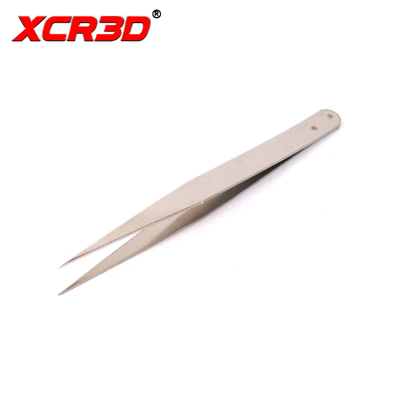 XCR3D 3D-принтеры инструменты Нержавеющая сталь Пинцет Длина 125 мм прямой Порты и