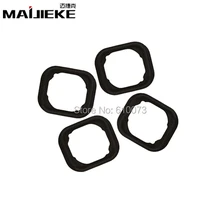 30 шт. MAIJIEKE Ремонт Кнопка Главная резиновая прокладка держатель с клеем для iPhone 5S 5C 5 6 6s плюс резиновое уплотнение