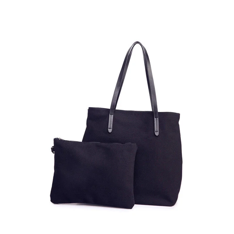 Korean Trend Large font b Handbag b font Fashion Casual Two Piece Suit Large Bag Women