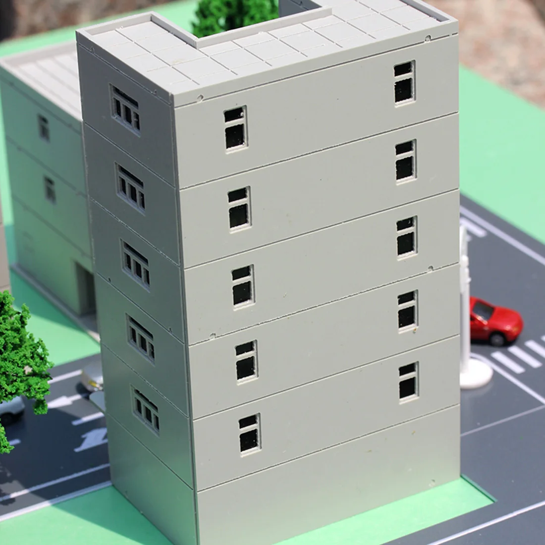  1:144 Building Office Building Model Urban Street Decoration For Model Sand Table - White