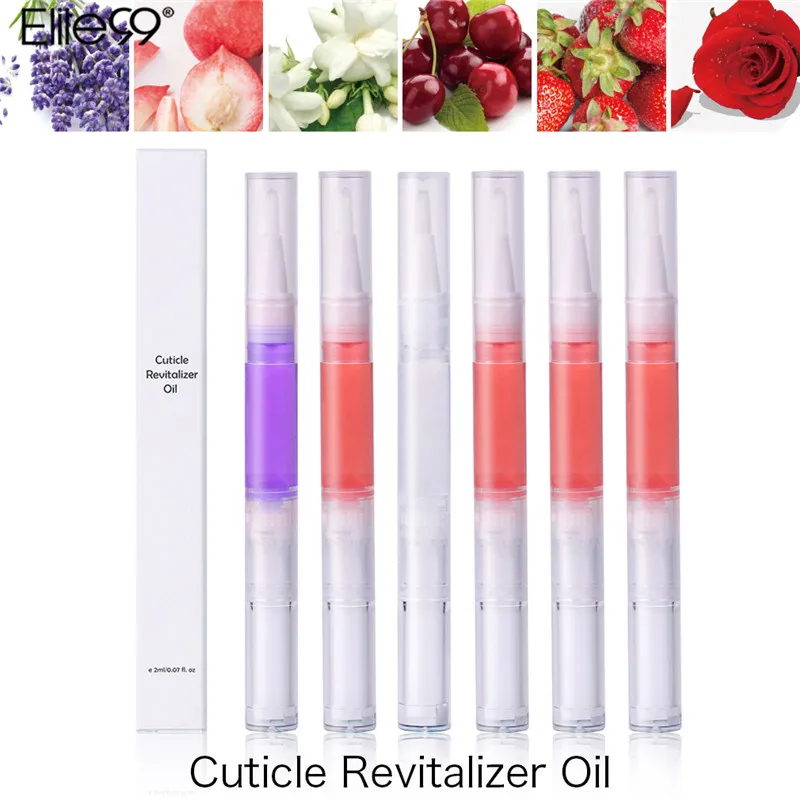 

Elite99 1pcs New Cuticle Revitalizer Oil Fruits Nail Art Treatment Manicure Soften Pen Tool Nail Cuticle Oil For Nails Makeup