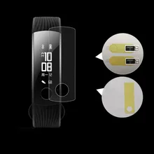 2 шт. анти-шок Мягкий ТПУ Ultra Clear защитная Плёнки для Huawei честь группы 3 band3 Smart Браслет Полный Экран защитная крышка