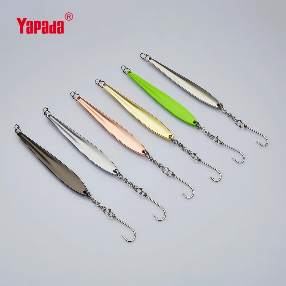 YAPADAIceFishing511Javelin10g79mmSingleHookMulticolorMetal