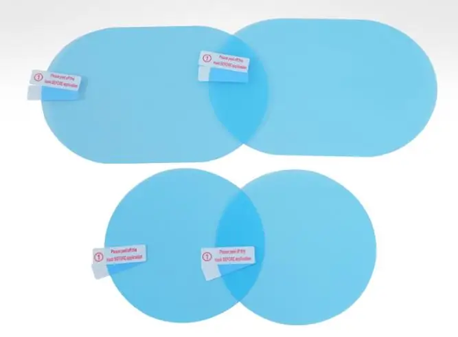 

HOT Car Rainproof Car Rearview Mirror Film Sticker For Volkswagen Beetle A5 Phaeton Scirocco 3rd Polo 5 6 Touran Car Accessories
