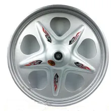 Электрический трехколесный стальной кольцевой аккумуляторное колесо ступица пять листьев Переднее Колесо стальное кольцо 18*2,5 утолщение аксессуары