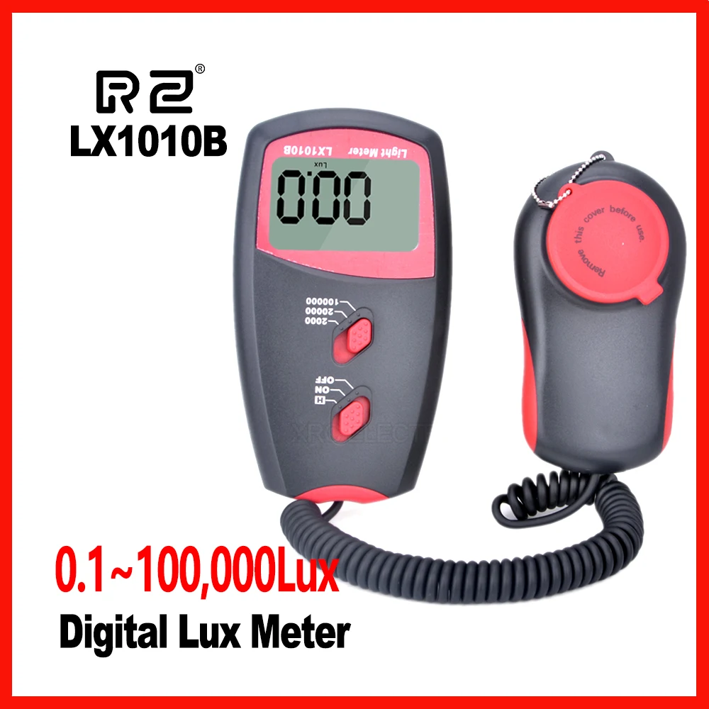 

NEW Professional Digital Lux meter Auto Range High Precision100000 Lux Original Retail Package Wholesale Free Shipping LX1010B