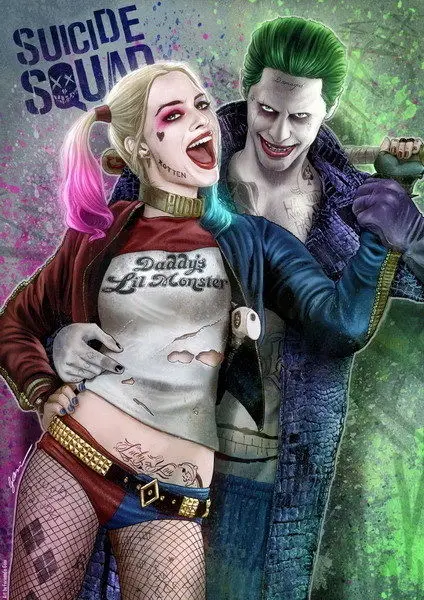219 Suicide Squad 2016 DC Joker Harley Quinn Deadshot ...