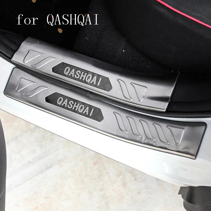 

high quality stainless steel Internal External Scuff Plate/Door Sill Door Sill fit FOR NISSAN QASHQAI J11 2016 2017 2018