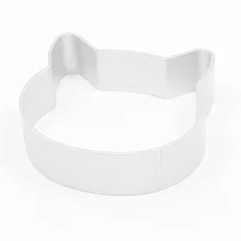 С принтом «головa кота» форма, алюминиевый сплав, для домашнего использования, для бисквитов, тортиков, печенья выпечки резак пресс-форм