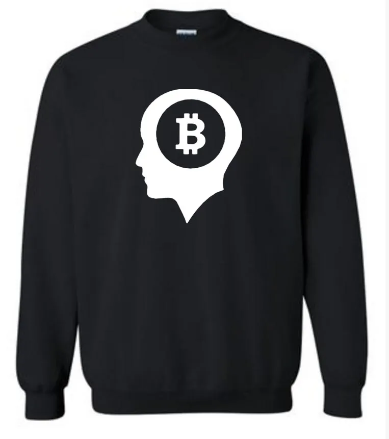 Bitcoin mining/мужские свитшоты из флиса с круглым вырезом зимняя одежда подарок