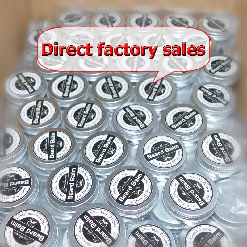 

Wholesale Men Natural Beard Oil Balm for Beard Growth Caring Moustache Wax Smooth Styling Moisturizes Softens Factory Price