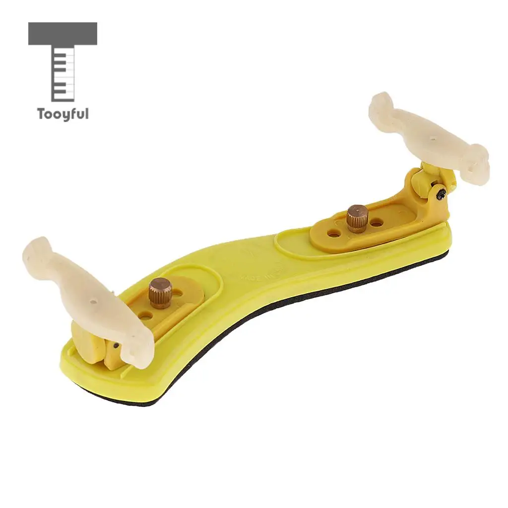 Tooyful Colorful Adjustable Violin Shoulder Rest Musical Support for 1/4 1/8 Violin Fiddle Parts