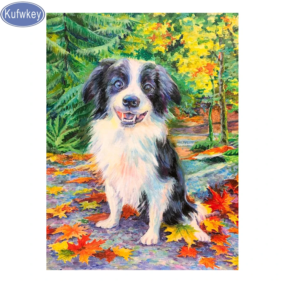 

Pet Diamond Mosaic Diamond Embroidery Beads"Sunny Dog" 5d diy Diamonds Cross Stitch Painting Inlay Handwork home decor