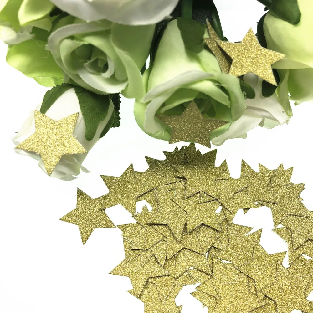 

15g per Lot Mix Color Big Star Confetti for Wedding Babyshower Birthday Outdoor Indoor Party Confetti Table Deco Favor size 3cm