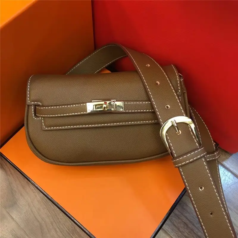 

High quality female shoulder bag retro metal buckle mini diagonal cross bag multi-function clutch bag mobile wallet