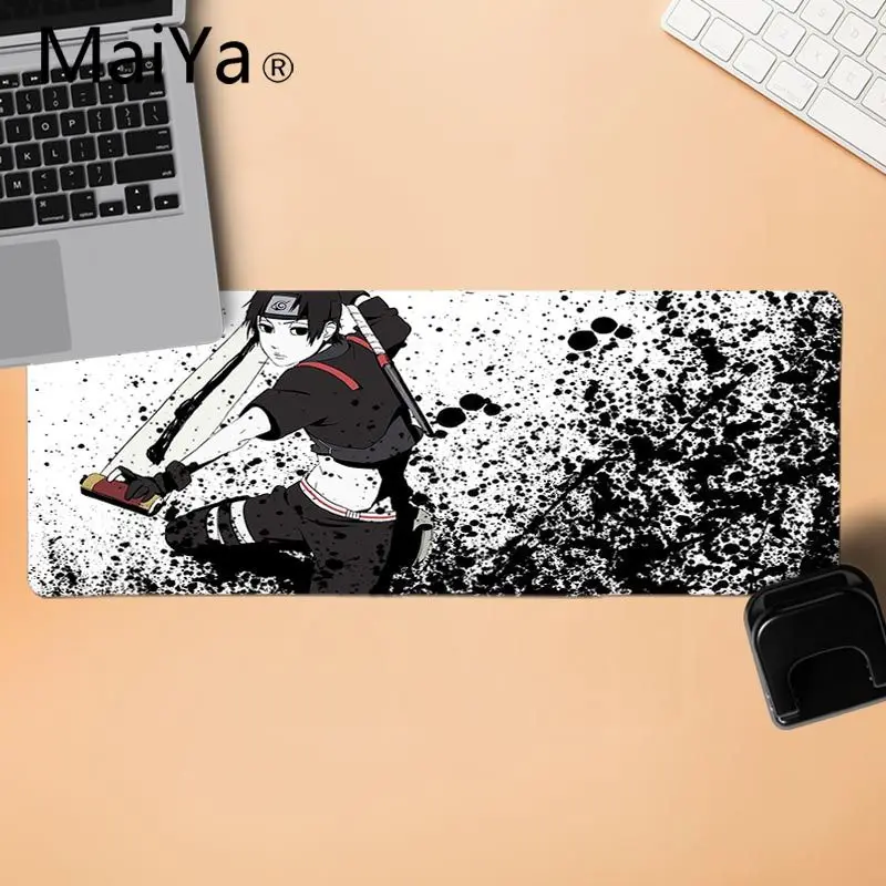 LockEdge 30x80cm MaiYa простой дизайн Наруто бомба горячий аниме красивый Аниме Матовый коврик для мыши мышь прочный коврик для мыши на стол - Цвет: LockEdge 30x80cm