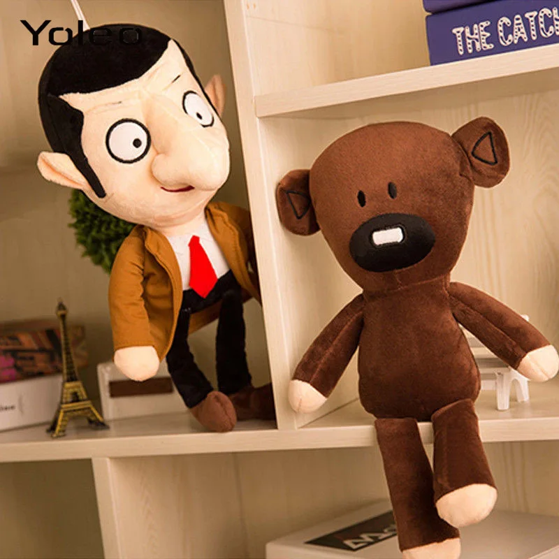 30 см Mr Bean плюшевый мишка плюшевые игрушки фильм Mr. Bean милые Kawaii Stfuffed игрушки для детей подарок на день рождения подарки