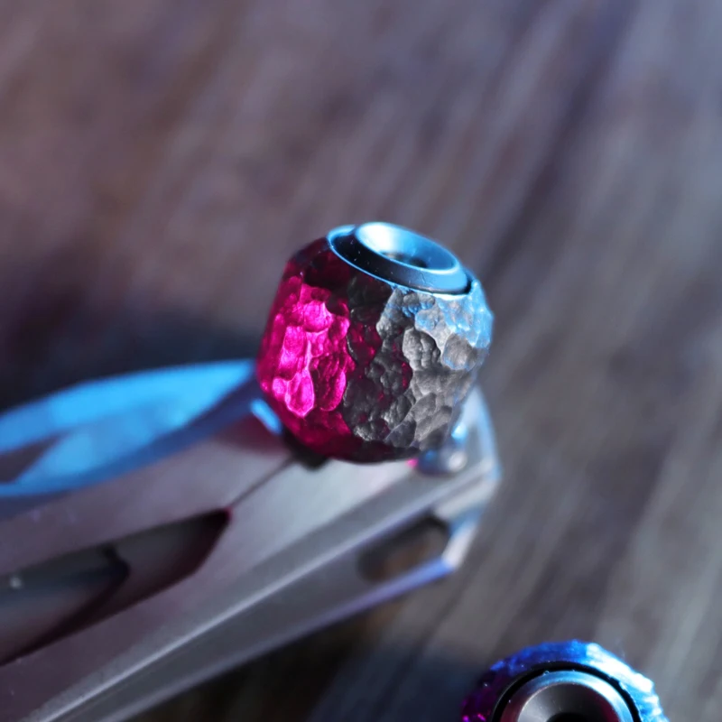 

Original Dark Matter Knife Gyro Mini Fingertip Gyro Titanium Alloy Inter-finger Spiral EDC Equipment