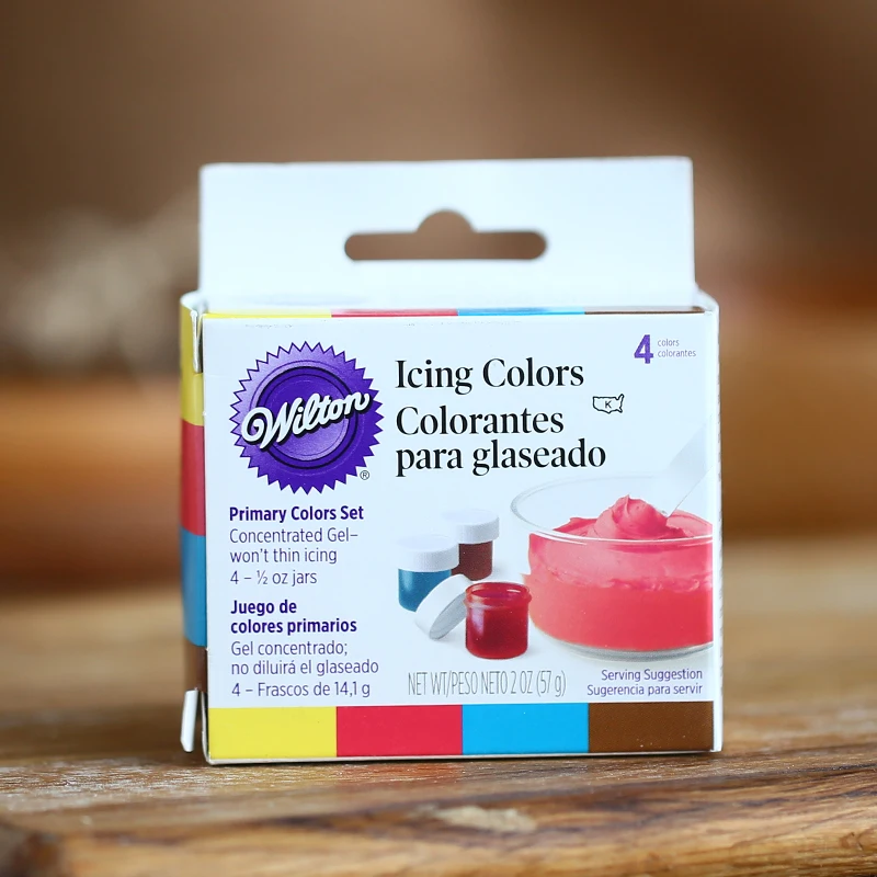 

America Wilton Icing Colors cake pigment color paste food baking wilton 4 color pigment