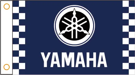 Флаг мотоцикла YAMAHA баннер 3ftx5ft 100% полиэстер 04|Флаги баннеры и аксессуары| |