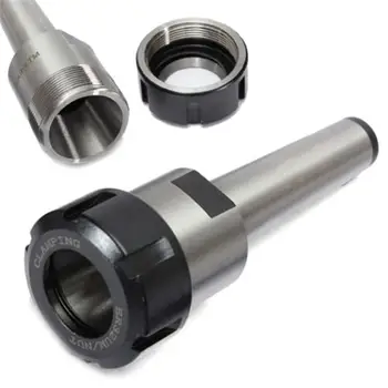 

9pcs ER32 Spring Collets + 1PCS MT3 M12 ER32 Collet Chuck Morse Taper Holder For CNC Milling Lathe Tool