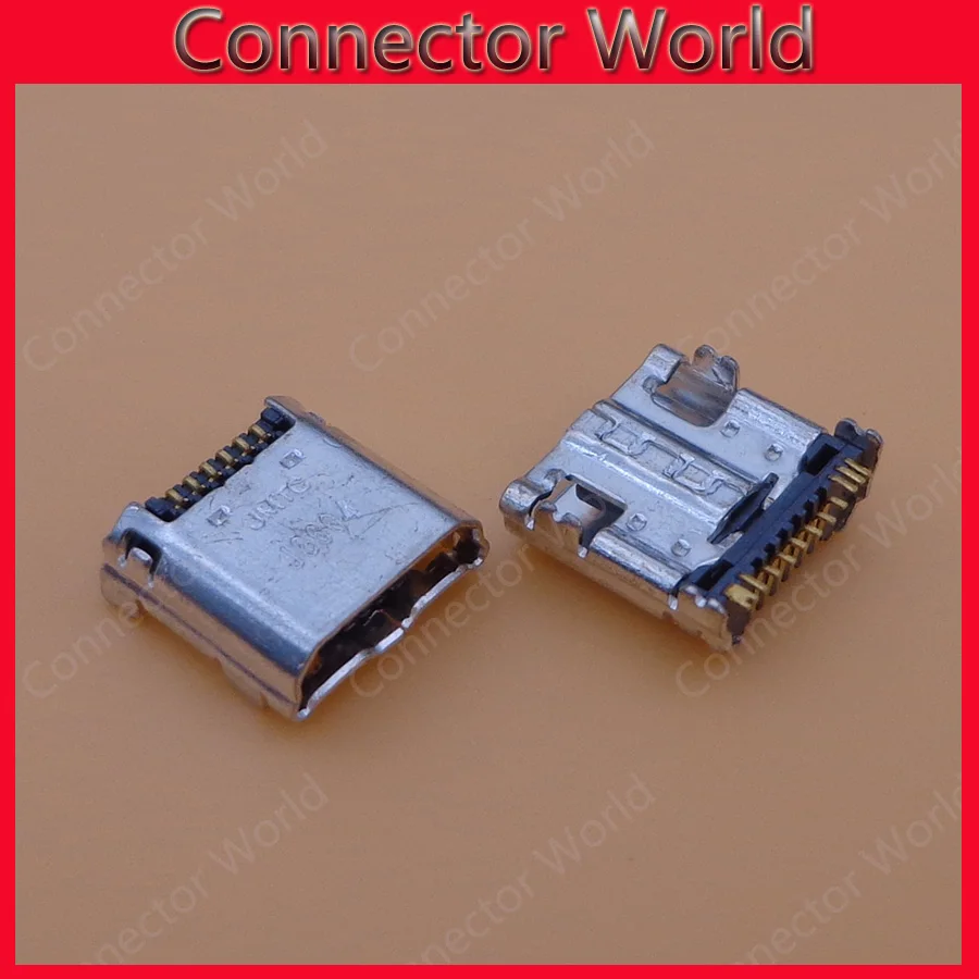 500pcs high quality Micro USB Charging Port Connector Charge For Samsung Galaxy Tab 3 7.0 I9200 I9202 P5200 T211 T210 T230 T231