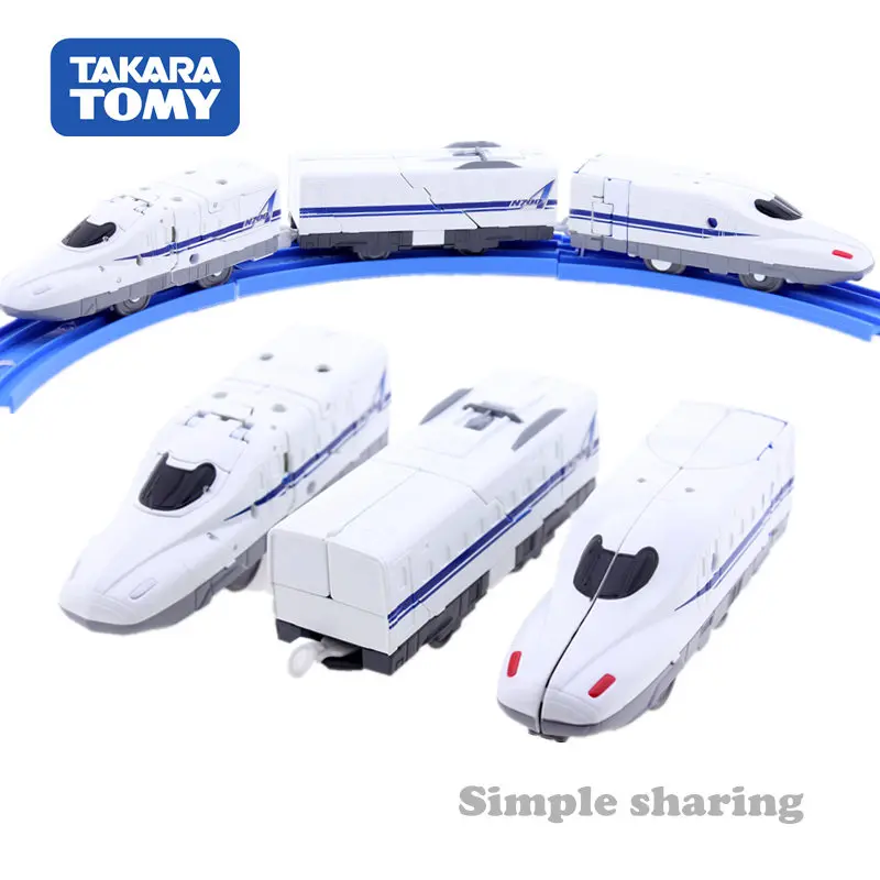 Детские игрушки TAKARA tomy tomica Plarail Shinkansen deforged Robo Sinkallion Nozomi N700A DXS05 кукла для литья под
